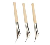 Printing Batik Pens, 3PCS Pottery Batik Printing Pen Drawing on Fabric Cloth Clay Tool Pottery Clay Sculpture Wax Tools Set