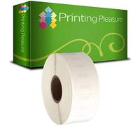 Printing Pleasure 11355 Compatible Labels Roll for LabelWriter & Seiko Label Printers | 19mm x 51mm | 500 Labels per Roll