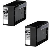 Printing Pleasure 2 BLACK Compatible Printer Ink Cartridges for Maxify MB2000 Series, MB2050, MB2300 Series, MB2350 | PGI-1500XL