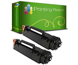 Printing Pleasure 2 Compatible CE278A 78A Toner Cartridges for HP Laserjet Pro M1536 MFP M1536DNF P1560 P1566 P1600 P1606 P1606DN - Black, High Yield