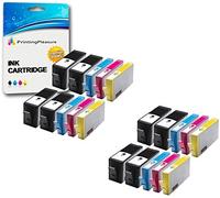 Printing Pleasure 20 (4 SETS + 4 BLACK) Compatible Printer Ink Cartridges for Deskjet 3070A 3520 Officejet 4610 4620 Photosmart 5510 5515 5520 6510 6520 B110a B209a B210a | Replacement for 364XL