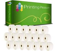 Printing Pleasure 20 x Zebra 52mm x 38mm Compatible Direct Thermal Labels for Zebra Type Printers | 1000 Labels per Roll