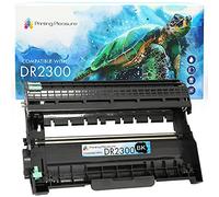 Printing Pleasure 2x DR2300 Drum Units compatible with Brother HL-L2300D HL-L2340DW HL-L2360DN HL-L2365DW DCP-L2500D DCP-L2520DW DCP-L2540DN MFC-L2700DW MFC-L2720DW MFC-L2740DW - Black, High Yield