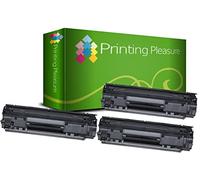 Printing Pleasure 3 Compatible Laser Toner Cartridges for HP Laserjet Pro M12a, M12w, MFP M26a, MFP M26nw | CF279A 79A