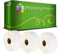 Printing Pleasure 3 x Zebra 38mm x 25mm Compatible Direct Thermal Labels for Zebra Type Printers | 2000 Labels per Roll