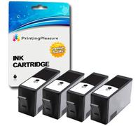 Printing Pleasure 4 BLACK Compatible Printer Ink Cartridges for Deskjet 3070A 3520 Officejet 4610 4620 Photosmart 5510 5515 5520 6510 6520 7510 7520 B110a B210a C310a | Replacement for 364XL