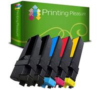 Printing Pleasure 5-Pack Compatible Toner Cartridges for use in Dell 1320, 1320c, 1320cn