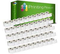 Printing Pleasure 50x 99014 Labels Rolls Compatible with Dymo LabelWriter & Seiko Label Printers | 54mm x 101mm | 220 Labels per Roll