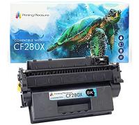 Printing Pleasure Compatible CF280X 80X Toner Cartridge for HP Laserjet Pro 400 M401A M401D M401DN M401DNE M401DW M401N MFP M425DN MFP M425DW - Black, High Yield