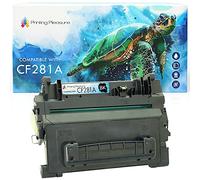 Printing Pleasure Compatible CF281A 81A Toner Cartridge for HP LaserJet Enterprise MFP M630dn M630f M630h M630z M604dn M604n M605dn M605n M605x M606dn M606x - Black, High Yield (10,500 Pages)
