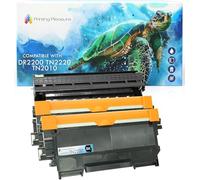 Printing Pleasure DR2200 Black Drum Unit (2 Toner Cartridge+1 Drum Unit)