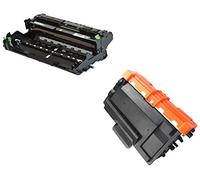 Printing Pleasure DR3400 Drum Unit & TN3480 Toner Cartridge compatible with Brother DCP-L5500DN L6600DW HL-L5000D L5200DW L5200DWT L6300DW L6400DW MFC-L5750DW L6800DW L6900DW - Black, High Yield