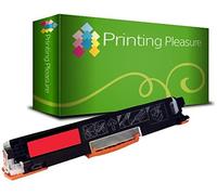 Printing Pleasure MAGENTA Compatible Laser Toner Cartridge for HP Colour Laserjet Pro CP1025 CP1020 100 MFP M175 200 MFP M275 TopShot LaserJet M275 | CE313A 126A