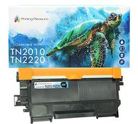 Printing Pleasure TN2220 TN2010 Toner Cartridge compatible for Brother HL-2130 HL-2132 HL-2135 HL-2220 HL-2230 HL-2240 2240D 2250DN 2270DW DCP-7055 7055W 7060D 7065DN 7070DW MFC-7460DN 7860DW