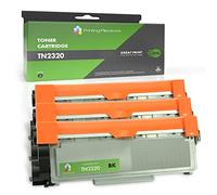 Printing Pleasure TN2320 TN2310 Replacement for Brother TN-2320 TN-2310 Toner Cartridge Compatible with HL-L2300D MFC-L2700DW HL-L2340DW HL-L2365DW DCP-L2520DW 3 Black
