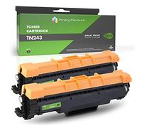 Printing Pleasure TN247 TN244 Replacement for Brother TN-247 TN-244 Toner Cartridge Compatible with Brother HL-L3210CW HL-L3230CDW HL-L3270CDW MFC-L3710CW MFC-L3750CDW 2 Black