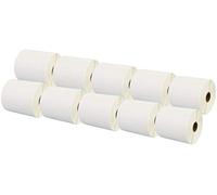 Printing Saver 100 x 50 mm 10 Compatible Direct Thermal Labels Rolls (1000 Labels per Roll) for Zebra Toshiba Citizen Sato Honeywell Intermec Datamax CAB Eltron Godex Orion UPS Wasp Label Printers