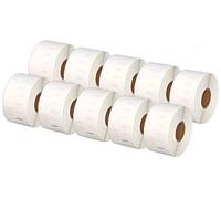 Printing Saver 10x 99012 36 x 89 mm Compatible Address Labels Rolls (260 Labels per Roll) for LabelWriter 310 320 330 4XL 400 450 Turbo/Twin Turbo/Duo & Seiko SLP Label Printers