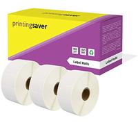 Printing Saver 38 x 25 mm 3 Compatible Direct Thermal Labels Rolls (2000 Labels per Roll) for Zebra Toshiba Citizen Sato Honeywell Intermec Datamax CAB Eltron Godex Orion UPS Wasp Label Printers