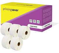 Printing Saver 38 x 25 mm 5 Compatible Direct Thermal Labels Rolls (2000 Labels per Roll) for Zebra Toshiba Citizen Sato Honeywell Intermec Datamax CAB Eltron Godex Orion UPS Wasp Label Printers