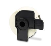 Printing Saver 5 DK-11208 Continuous White Address Labels Compatible with P-Touch QL-1050 1050N 1060N 500A 500BS 500BW 560VP 560YX 580 580N 650TD Brother Label Printers (38mm x 90mm)