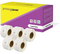 Printing Saver 5X 11353 12 x 24 mm Compatible Multipurpose Labels Rolls (1000 Labels per Roll) for LabelWriter 310 320 330 4XL 400 450 Turbo/Twin Turbo/Duo & Seiko SLP Label Printers