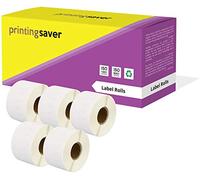 Printing Saver 5X 99018 38 x 190 mm Compatible Lever Arch File Labels Rolls (110 Labels per Roll) for LabelWriter 310 320 330 4XL 400 450 Turbo/Twin Turbo/Duo & Seiko SLP Label Printers