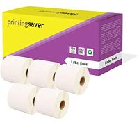 Printing Saver 72 x 36 mm 5 Compatible Direct Thermal Labels Rolls (1000 Labels per Roll) for Zebra Toshiba Citizen Sato Honeywell Intermec Datamax CAB Eltron Godex Orion UPS Wasp Label Printers