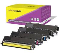 Printing Saver Set of 4 Compatible Toner Cartridges TN-325BK TN-325C TN-325M TN-325Y for Brother HL-4140CN HL-4150CDN HL-4570CDW HL-4570CDWT DCP-9055CDN DCP-9270CDN MFC-9460CDN MFC-9465CDN MFC-9970CDW