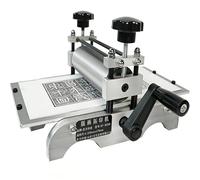 Printmaking & Etching Press Machine for Monochrome Printing and Letterpress, Professional Grade, 17cm x 30cm Printing Size, Adjustable Roller