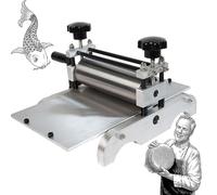 Printmaking Press Manual Etching Machine for Engraving, Adjustable Roller Height for Intaglio Relief Printing, Ideal for Copperplate Woodblock Art