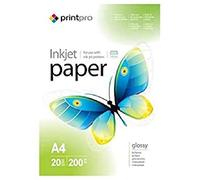 PrintPro by Colorway Glossy Photo Paper A4 - 200gsm, 20 Sheets - High-Resolution Inkjet Paper for Vivid, Professional-Quality Prints
