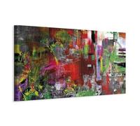 Prints on Canvas - Canvas Wall Art 120x40 cm / 47"x16" 1 piece Large Canvas Prints XXL - Art Deco Pictures for Bedroom Walls - Home Decor Wall Pictures for Living Room like painted f-A-0453-b-c