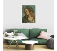 Prints on Canvas Painting Art Portrait Vespucci Sandro Botticelli Artwork Classical Oil Painting Family Room Home Decor(60x90CM/Frameless)