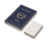 PRINTSERVIS Personalised Bachelor Party Passport with Name and Date, Game 20 Challenges + 12 Joker Cards, Dedication Book and Photos for the Groom, Idea for Bachelor Party, 10 x 15 cm