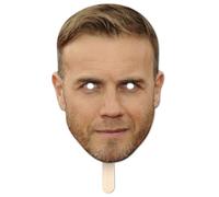 Printster Gary Barlow Face Mask - Take That - Ready To Wear - Celebrity Mask-Elastic-1 Mask