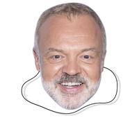 Printster Graham Norton Face Mask - Eurovision Party - 5 Masks - Ready To Wear - Celebrity Mask - Elastic