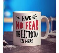 Printster Have No Fear The Electrician is Here Mug - 11oz Ceramic Cup