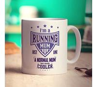Printster I'm a Running Mum Just Like a Normal Mum but Much Cooler Mug - 11oz Ceramic Cup