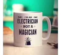 Printster I'm an Electrician Not a Magician Mug - 11oz Ceramic Cup