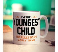Printster I'm The Youngest Child, The Rules Don't Apply to Me Mug - 11oz Ceramic Cup