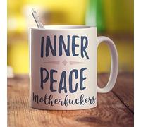 Printster Inner Peace Motherfuckers Mug - 11oz Ceramic Cup