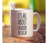 Printster It's All About Fashion Design Mug - 11oz Ceramic Cup