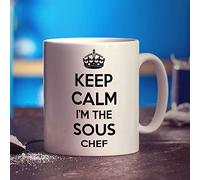 Printster Keep Calm I'm a Sous Chef Mug - 11oz Ceramic Cup