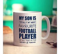 Printster My Son is Totally My Most Favourite Football Player of All Time in The History of Forever Mug - 11oz Ceramic Cup