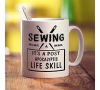 Printster Sewing It's Not A Hobby. It's a Post-Apocalyptic Life Skill Mug - 11oz Ceramic Cup