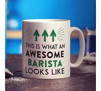Printster This is What an Awesome Barista Looks Like Mug - 11oz Ceramic Cup