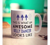 Printster This is What an Awesome Belly Dancer Looks Like Mug - 11oz Ceramic Cup