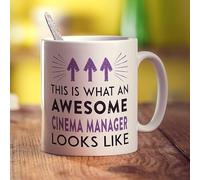 Printster This is What an Awesome Cinema Manager Looks Like Mug - 11oz Ceramic Cup