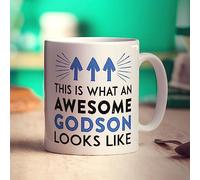 Printster This is What an Awesome Godson Looks Like Mug - 11oz Ceramic Cup